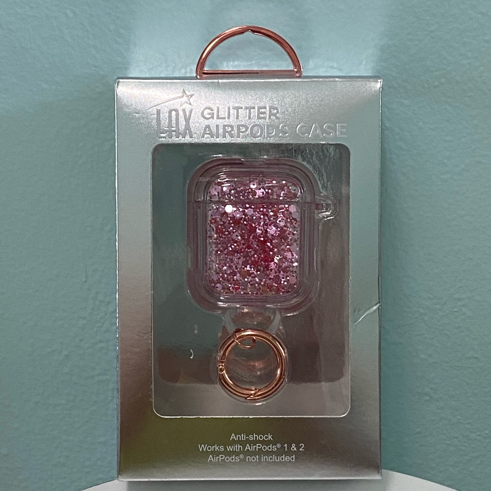 Lax Glitter Airpods Case Lax